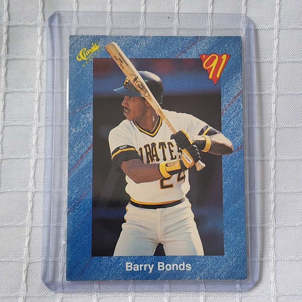 1991 Classic Baseball Barry Bonds T81 Pittsburgh Pirates Pack Fresh NM MLB Card